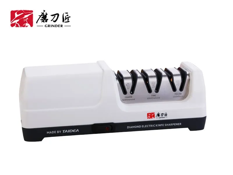 3-stopniowa elektryczna ostrzałka do noży